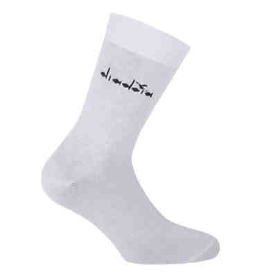 Unisex Socken, 6er Pack - Sportsocken, Baumwolle, Logo, einfarbig Sportsocken 2