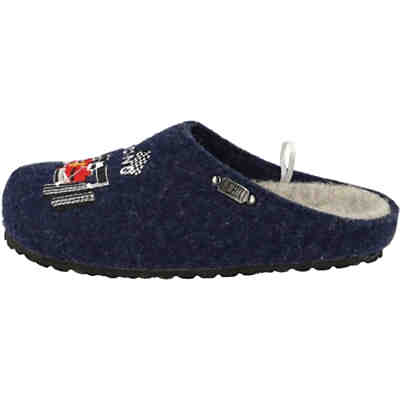 Jungen Schuhe 542-342 Pantoffeln Clogs Hausschuhe Racing Navy Hausschuhe 2