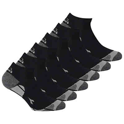 Unisex Sneaker Sportsocken, 6er Pack - Socken, Mehrfachpackung, Logo, Muster Sportsocken