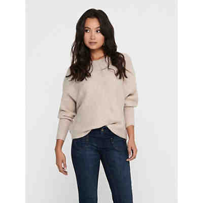 Lockerer Strickpullover Stretch Sweater Langarm ONLDANIELLA