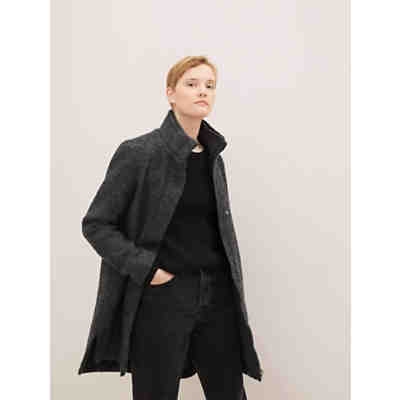 Jacken Slim Fit Mantel aus Bouclé Mäntel