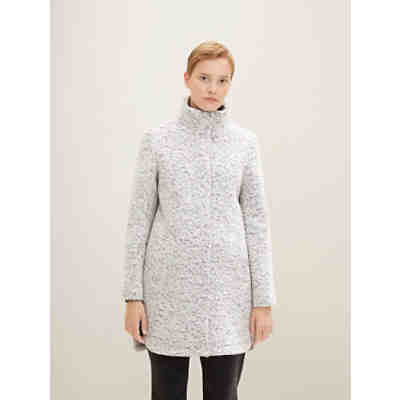 Jacken Slim Fit Mantel aus Bouclé Mäntel 2