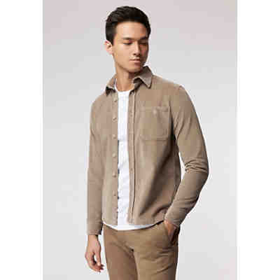 Langarmhemd Nachhaltiges Material WE CARE - Cord Overshirt Langarmhemden