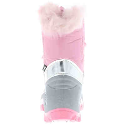 DANIA Kinder Mädchen gefütterte Winterstiefel Snowboots rosa 2