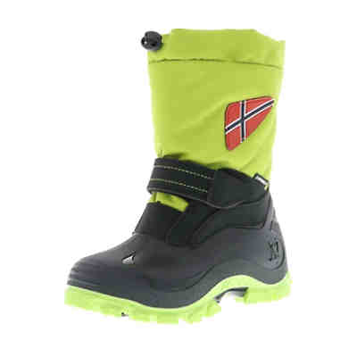 MORTEN Kinder Mädchen Jungen Winterstiefel Snowboots grün