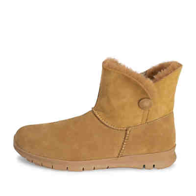 Stiefelette Hirschleder Supersoft Damenschuhe Stiefelette Veloursleder 2