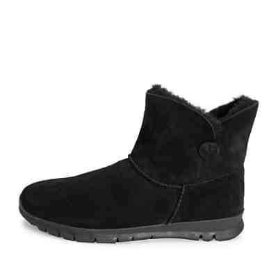 Stiefelette Hirschleder Supersoft Damenschuhe Stiefelette Veloursleder 2