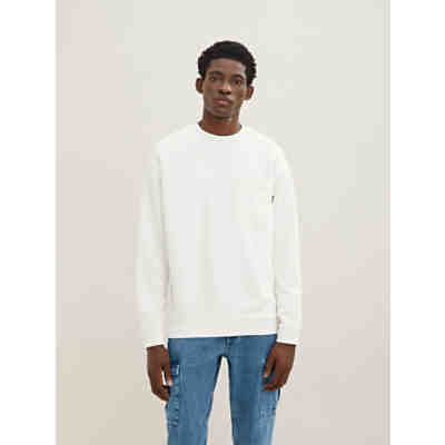 Strick & Sweatshirts Strukturiertes Sweatshirt mit Brusttasche Sweatshirts 2