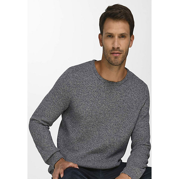 Strickrundhalspullover cotton Pullover