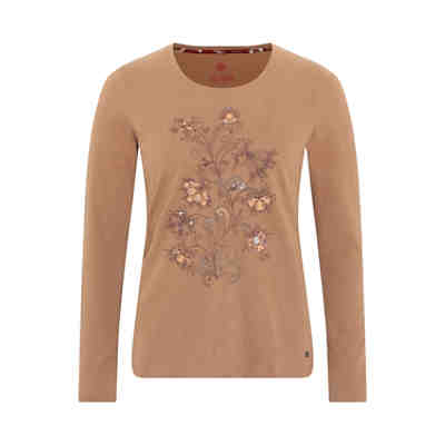 Longsleeve mit soften Peach-Finish Langarmshirts