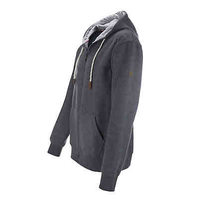 Kapuzenjacke mit Eingrifftaschen - Sweatjacke mit Kapuze (16) marine 2