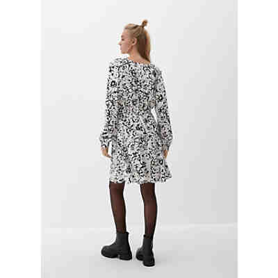 Kurzes Kleid mit Allover-Muster Jerseykleider 2