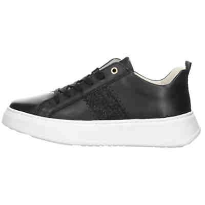 Damen Schnürhalbschuhe Lennia Sneaker Freizeit Sport Schuhe Glattleder uni Schnürschuhe 2