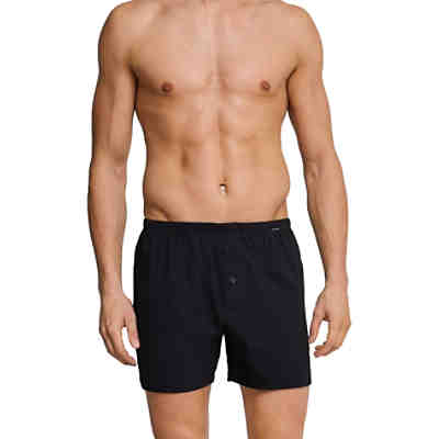 Herren Boxershorts 4er Pack - Shorts, Single Jersey, unifarbig, S-4XL Boxershorts 2