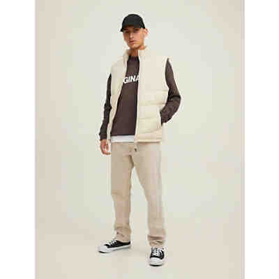 Basic Sweater Langarm Shirt Rundhals Pullover JORCLEAN