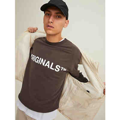 Basic Sweater Langarm Shirt Rundhals Pullover JORCLEAN 2