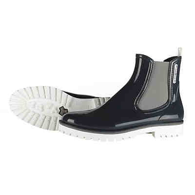 Regenstiefelette Lemon Tree - Halbhoher Gummistiefel mit seitlichem Gummizug marine 2