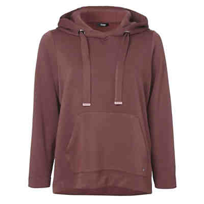 Kapuzensweatshirt Sportives Kapuzensweatshirt in meliertem Stil