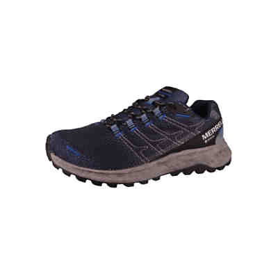 Herren Trekkingschuhe Wanderschuhe Fly Strike GTX J067373 Blau Navy Textil mit Vibram TC5+ & EVA Schnürschuhe 2
