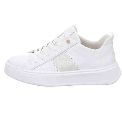 Damen Schnürhalbschuhe Lennia Sneaker Freizeit Sport Schuhe Glattleder uni Schnürschuhe 2