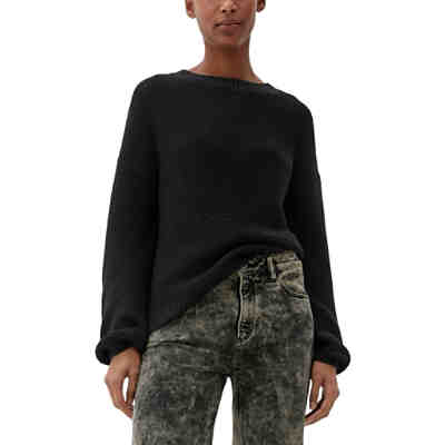 Strickpullover mit Rundhalsausschnitt Pullover