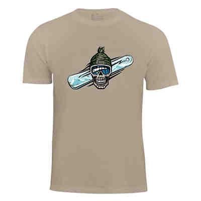T-Shirt Skull on Snowboarding T-Shirts