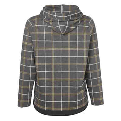Kapuzensweatshirt Modisches Kapuzensweatshirt mit kariertem Allover-Muster 2