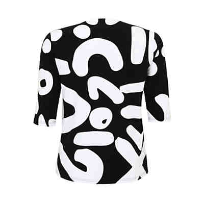 3/4-Arm Shirt mit 3/4-Arm und Buchstaben-Print 3/4-Arm-Shirts 2