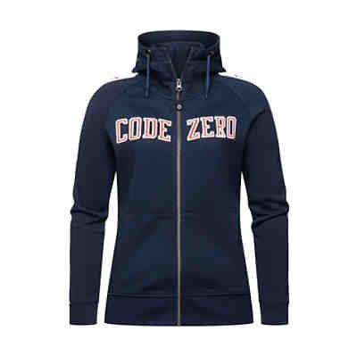Kapuzensweatshirtjacke Sweatjacke Damen Stars Kapuzenpullover