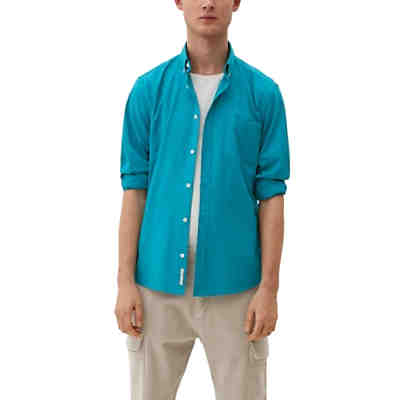 Slim: Hemd mit Button-Down-Kragen Langarmhemden