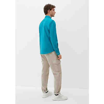 Slim: Hemd mit Button-Down-Kragen Langarmhemden 2