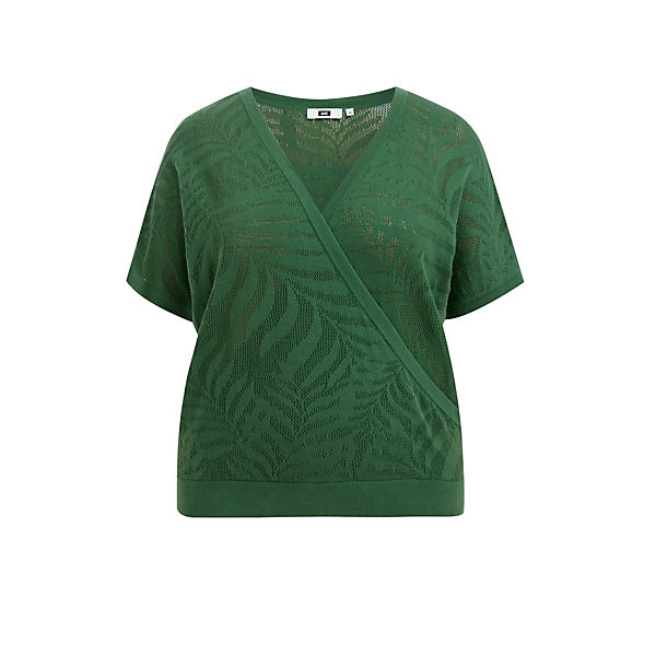 Damenpullover mit Ajourmuster - Curve Pullover