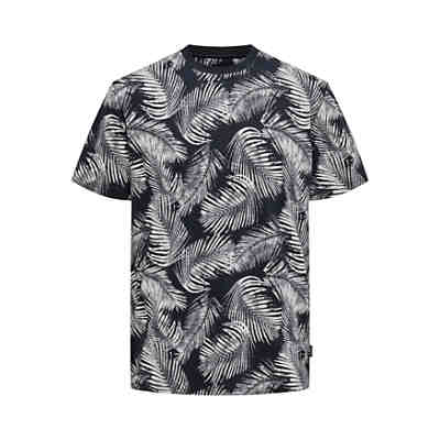 Tropisch Print T-Shirt Kurzarm Shirt aus Baumwolle ONSPERRY