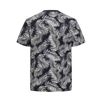 Tropisch Print T-Shirt Kurzarm Shirt aus Baumwolle ONSPERRY 2