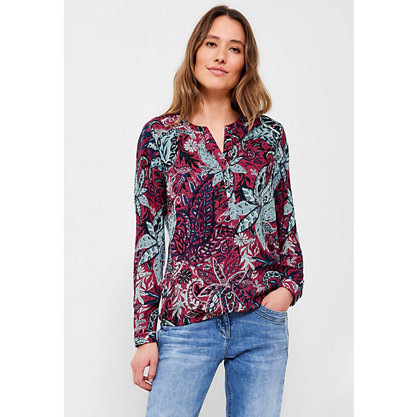 Print Viskose Bluse
