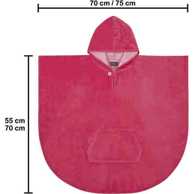 Weicher Kinder Badeponcho (55 cm x 70 cm) Badeponchos