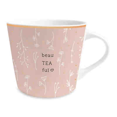 Goldtasse Tasse Schreibkram beauTEAful