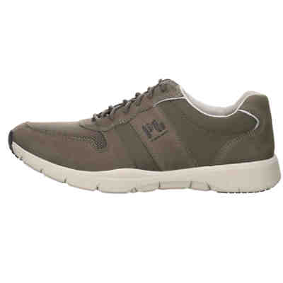 Herren Schnürhalbschuhe Schnürschuh Freizeit Elegant Schuhe Leder-/Textilkombination uni Schnürschuhe 2
