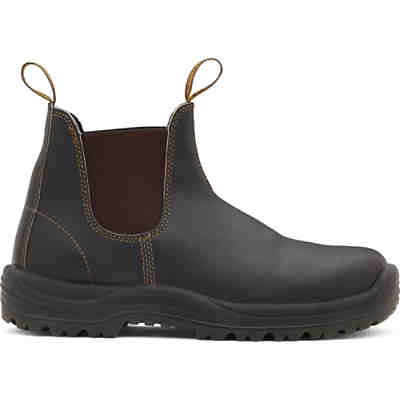 Stiefel Boots #192 Stout Brown Leather (Safety Series) | Weite Größe 2