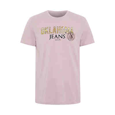 T-Shirt mit Label-Print im City-Map-Look T-Shirts