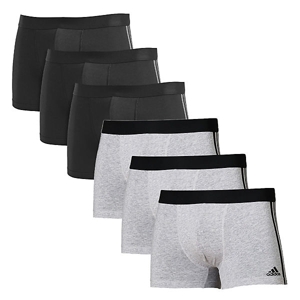 Retro Short / Pant 6er Pack Active Flex Cotton 3 Stripes Panties