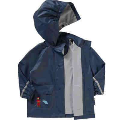 PLAYSHOES Kinder Regenjacke Feuerwehr für Jungen 2