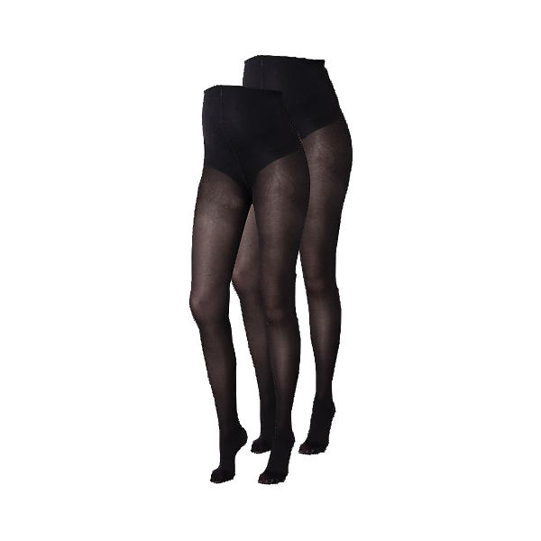 MAMA-LICIOUS Umstandsstrumpfhose SABINE, Doppelpack, 50 DEN