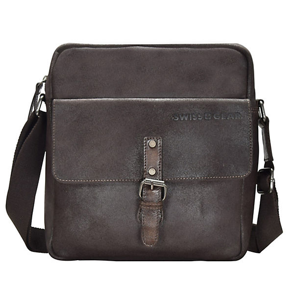 Wenger Swiss Gear Foggy Umhängetasche Leder 28 cm Tabletfach