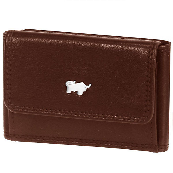 Braun Büffel Basic Geldbörse Leder 9,5 cm