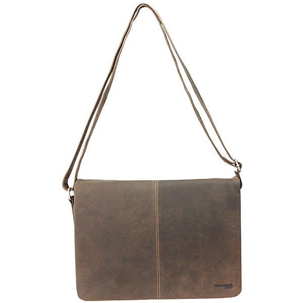 Greenland Stone Umhängetasche Leder 36 cm