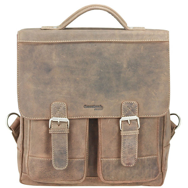 Greenland Stone Umhängetasche Messenger Leder 33 cm