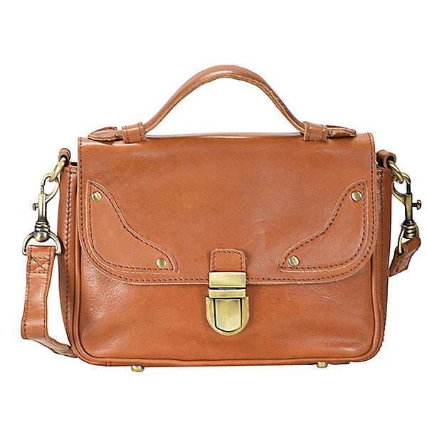 Gräs|chen Retrocharme Fräulein Anni Umhängetasche Leder 25 cm