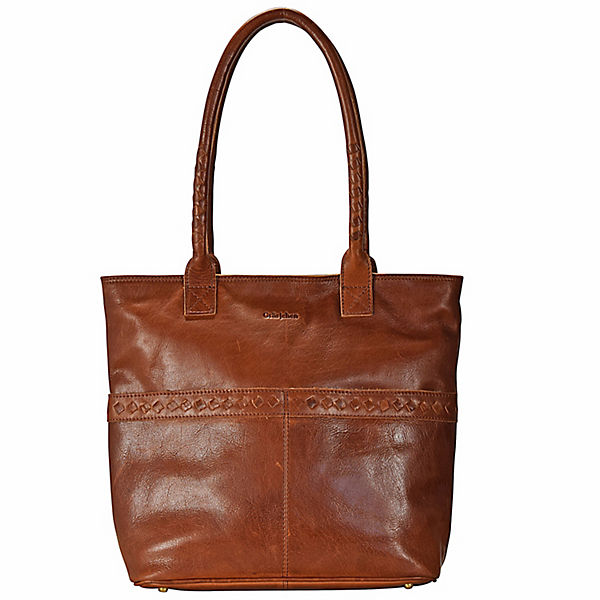 Gräs|chen Pur&Abenteuerlustig Fräulein Marleen Shopper Leder 30 cm