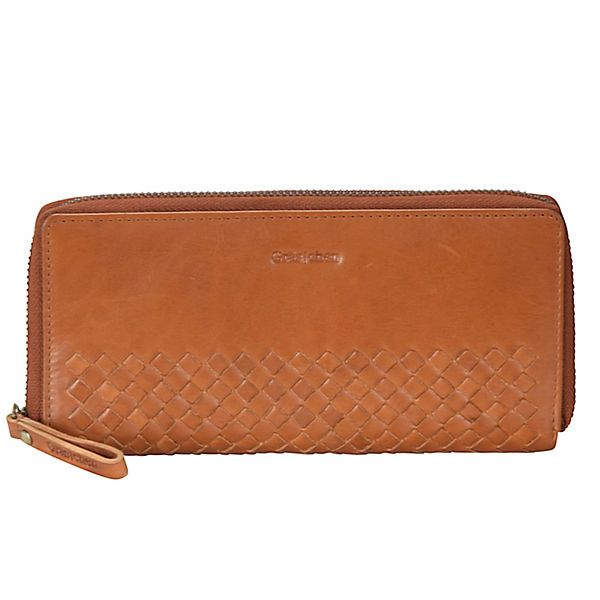Gräs|chen Retrocharme Lottchen Geldbörse Leder 19 cm